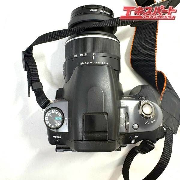 ジャンク扱い】SONY α330 ボディ DSLR-A330 レンズ付き ブラック