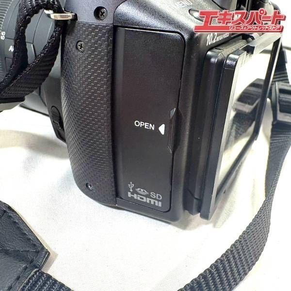 ジャンク扱い】SONY α330 ボディ DSLR-A330 レンズ付き ブラック