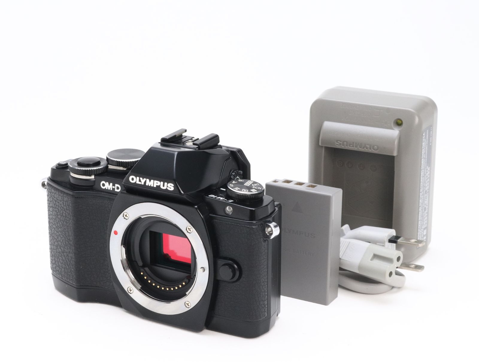 AB+ (良品) OLYMPUS オリンパス OM-D E-M10 ボディ ブラック