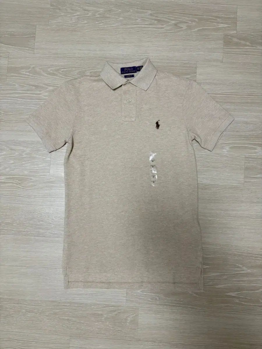 POLO RALPH LAUREN ポロラルフローレン ベージュ 半袖 カラーTシャツ S