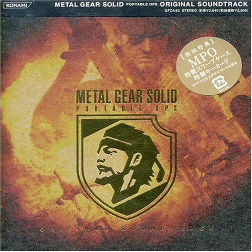 【CD】METAL GEAR SOLID POTABLE OPS ORIGINAL SOUNDTRACK