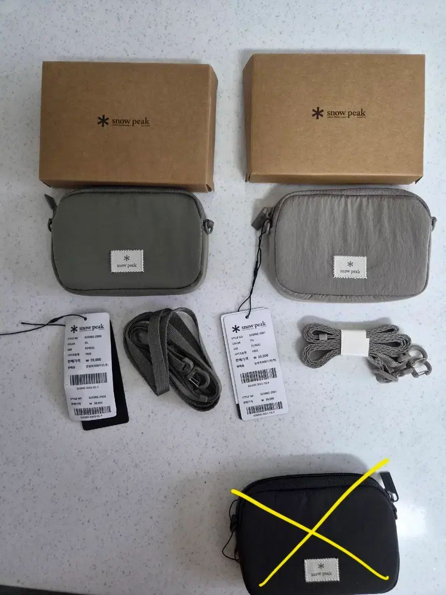 スノーピーク カードウォレット ミニバッグ
