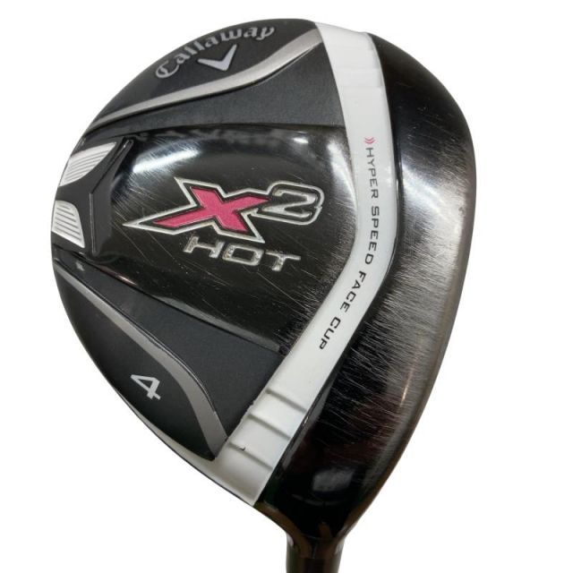 【中古】 キャロウェイ X2 HOT 4W レディース USA フェアウェイウッド FW ALDILA TOUR(フェアウェイ) (フレックスL) レディース 女性用 右利き 右用 Cランク ゴルフクラブ