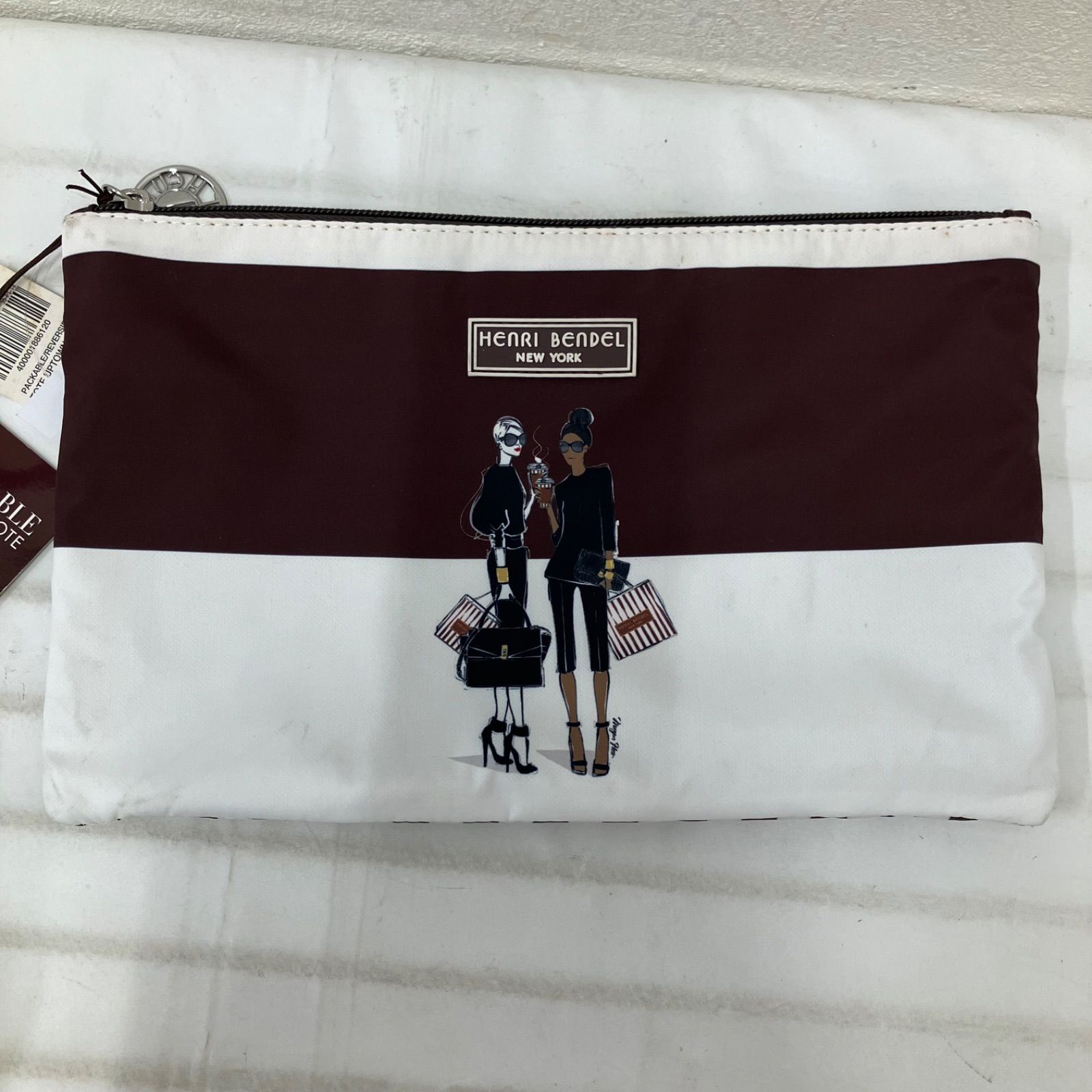 ヘンリベンデル ポーチ付きトート