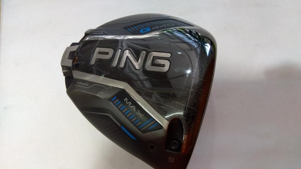 ピン　G440 MAX　9度　TOUR 2.0 CHROME 65　Sフレックス　ドライバー　中古　ゴルフドゥ！松前R56店【最短即日発送】