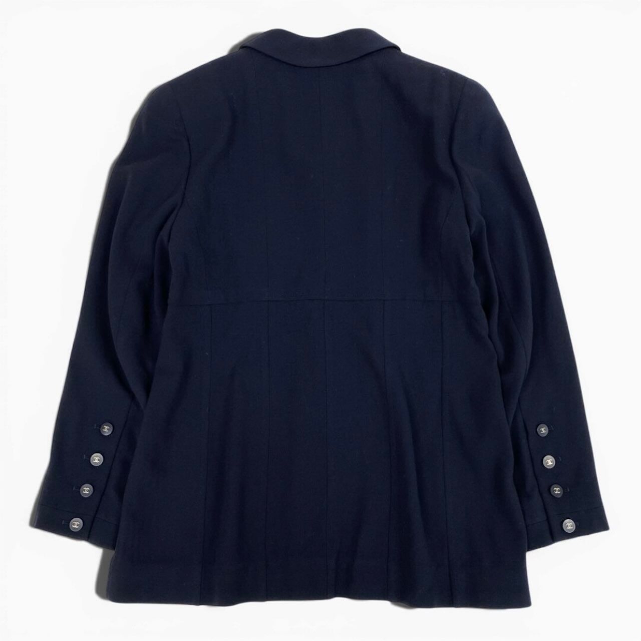 CHANEL シャネル CHANEL BOUTIQUE 1996 ネイビー ウール P06370