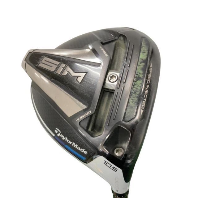 【中古】 テーラーメイド SIM 10.5° ドライバー DR リシャフト (フレックスその他) メンズ 男性用 右利き 右用 Cランク ゴルフクラブ