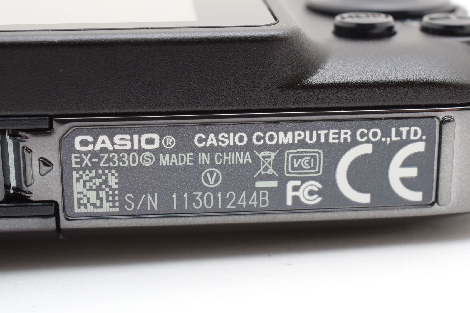 ☆極上品☆ カシオ CASIO EXILIM EX-Z330 ブラック コンパクトデジタル