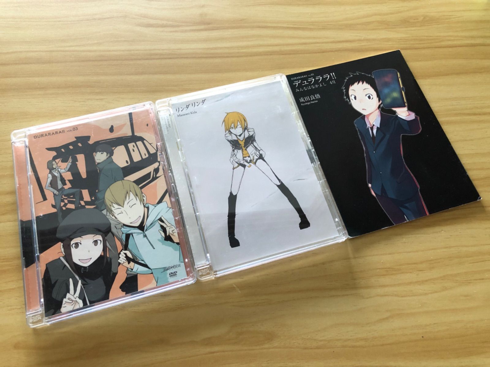 中古][DVD] デュラララ!! 3〈完全生産限定版〉[カバーソングCD(リンダ