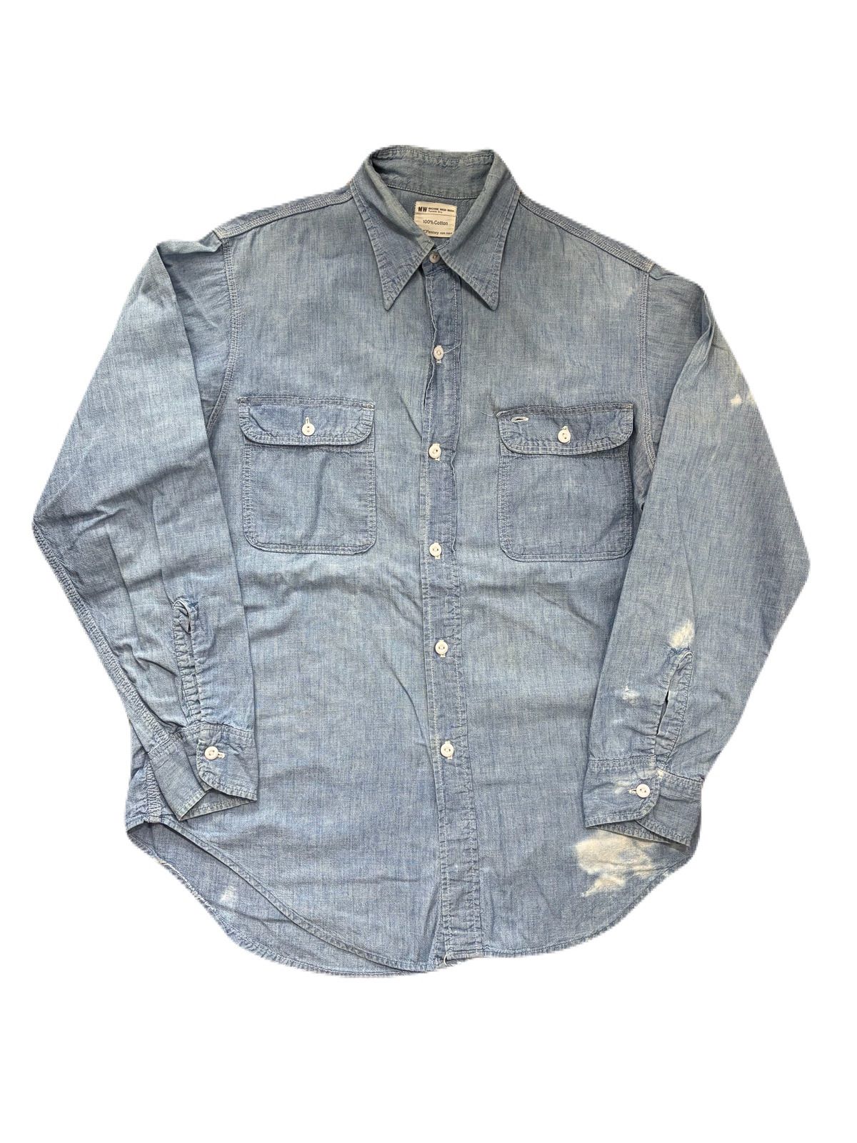 3) 60’s Jc Penney chambray shirt シャンブレーシャツ