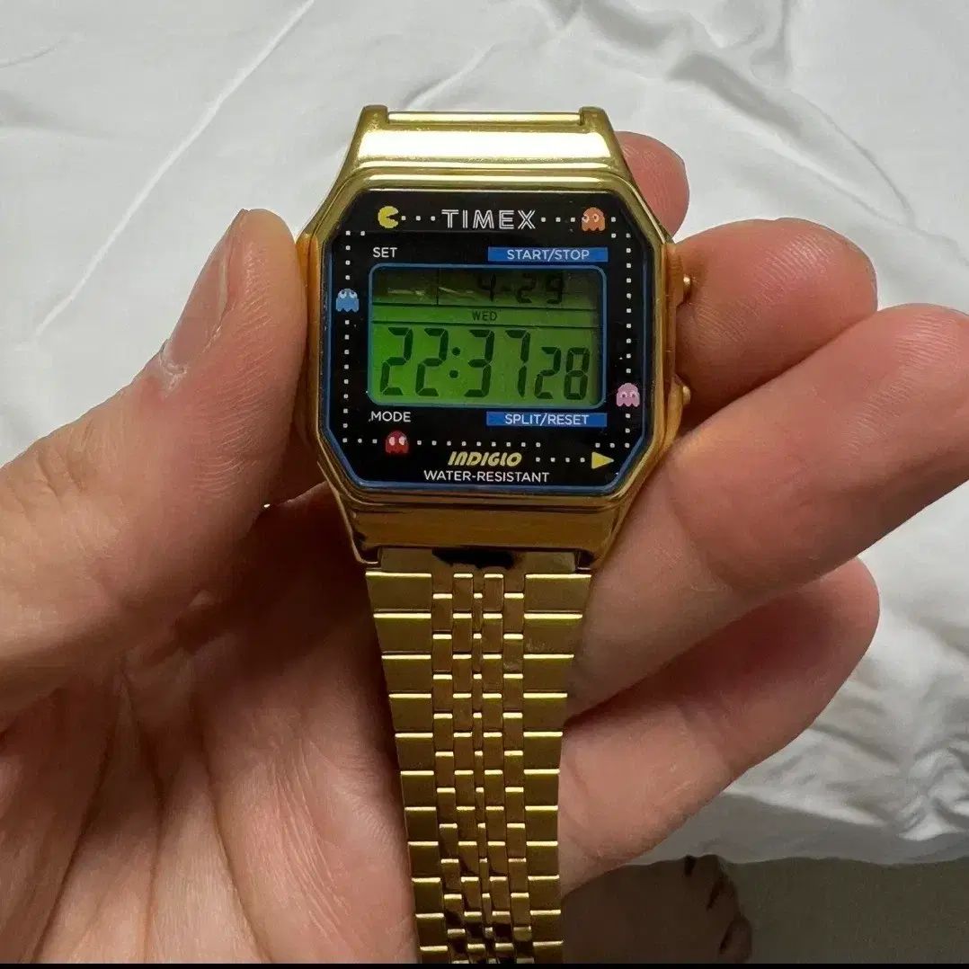 S級) TIMEX PAC-MAN パックマン ゴールド タイ