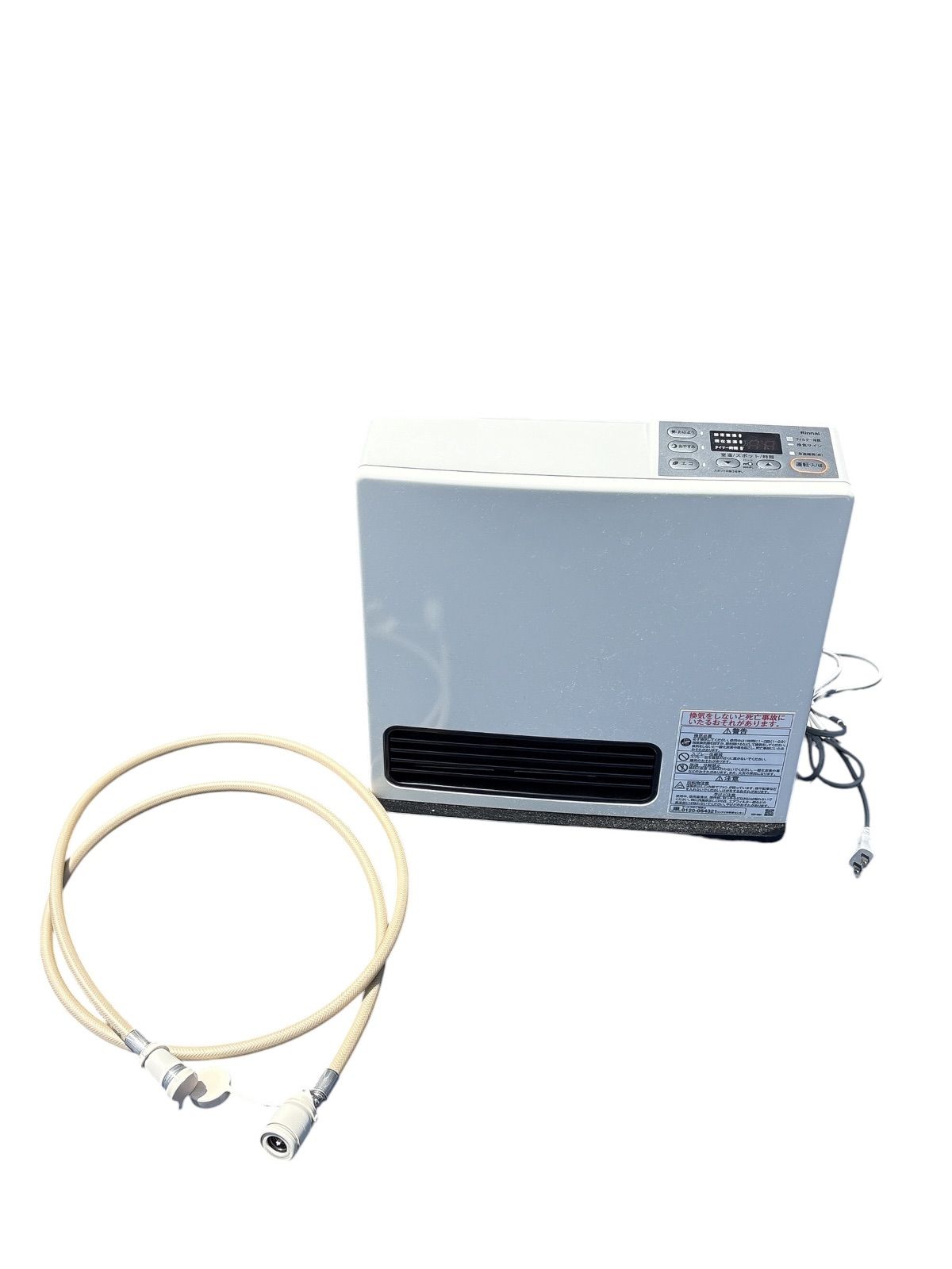 2025年製・極美品】Rinnai RC-N206E ガスファンヒーター 都市ガス用