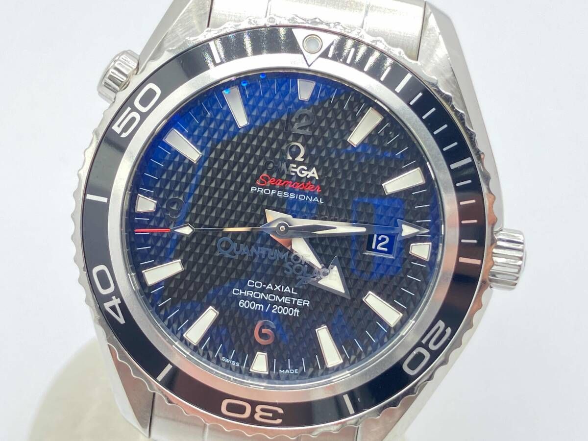 OMEGA／SeaMaster／プラネットオーシャン／007LIMITED EDITION ／自動巻き式腕時計／222.30.46.20.01.001