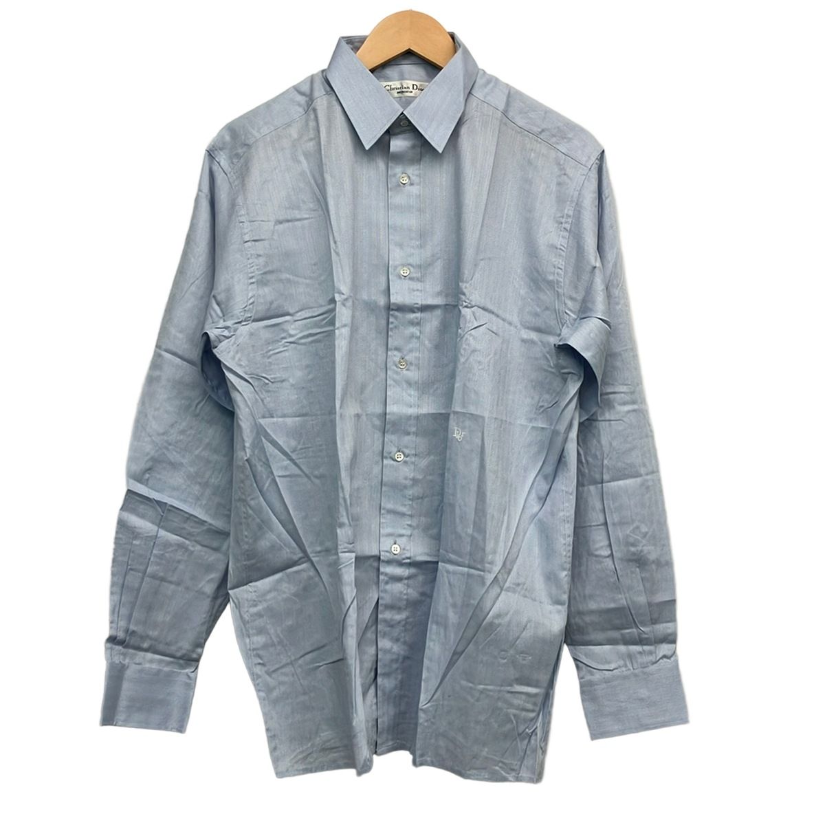 Christian Dior MONSIEUR(クリスチャンディオールムッシュ) 長袖シャツ サイズ4 XL メンズ美品 - ライトブルー