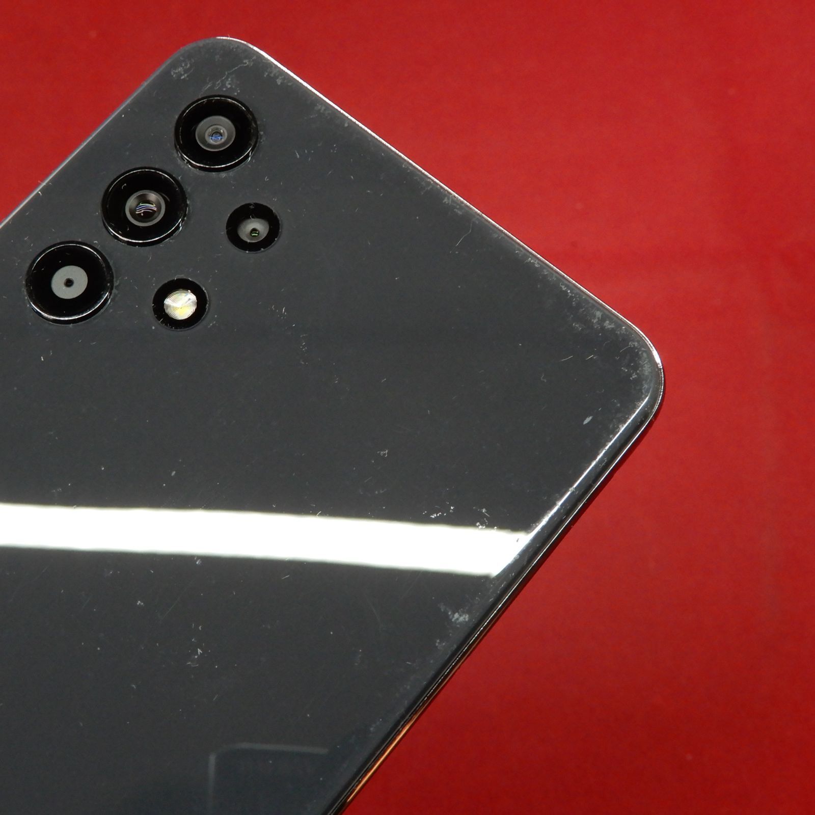 SAMSUNG Galaxy A32 SCG08 5G対応 auSIMロック解除済 オーサムブラック