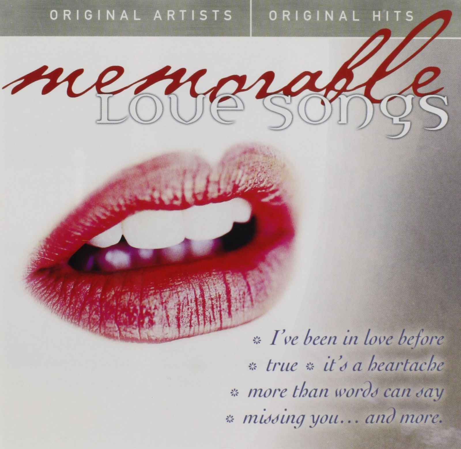 【CD】Memorable Love Songs