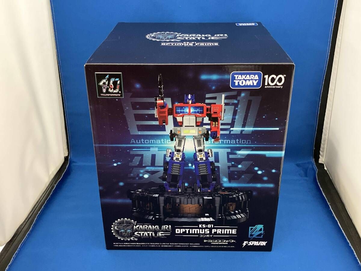 タカラトミー コンボイ トランスフォーマー カラクリ・スタチュー T-SPARK トランスフォーマー