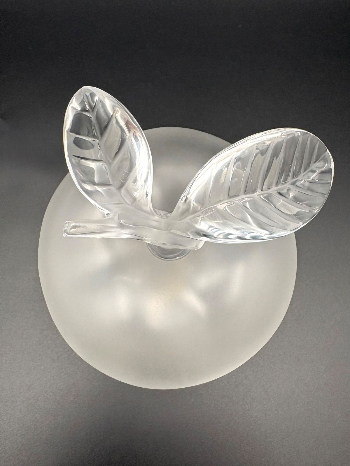 Lalique ラリック クリスタルガラス『Grande Pomme』香水瓶 特大