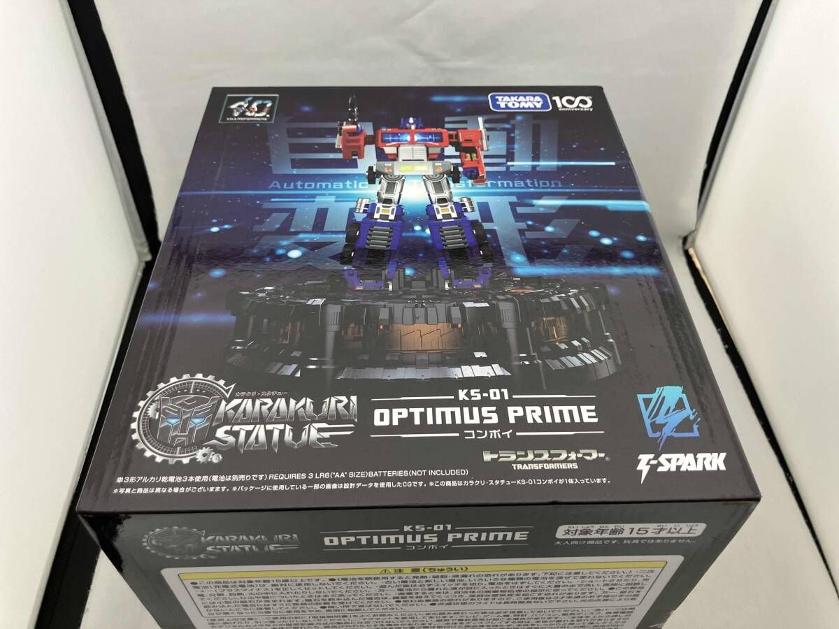 タカラトミー コンボイ トランスフォーマー カラクリ・スタチュー T-SPARK トランスフォーマー