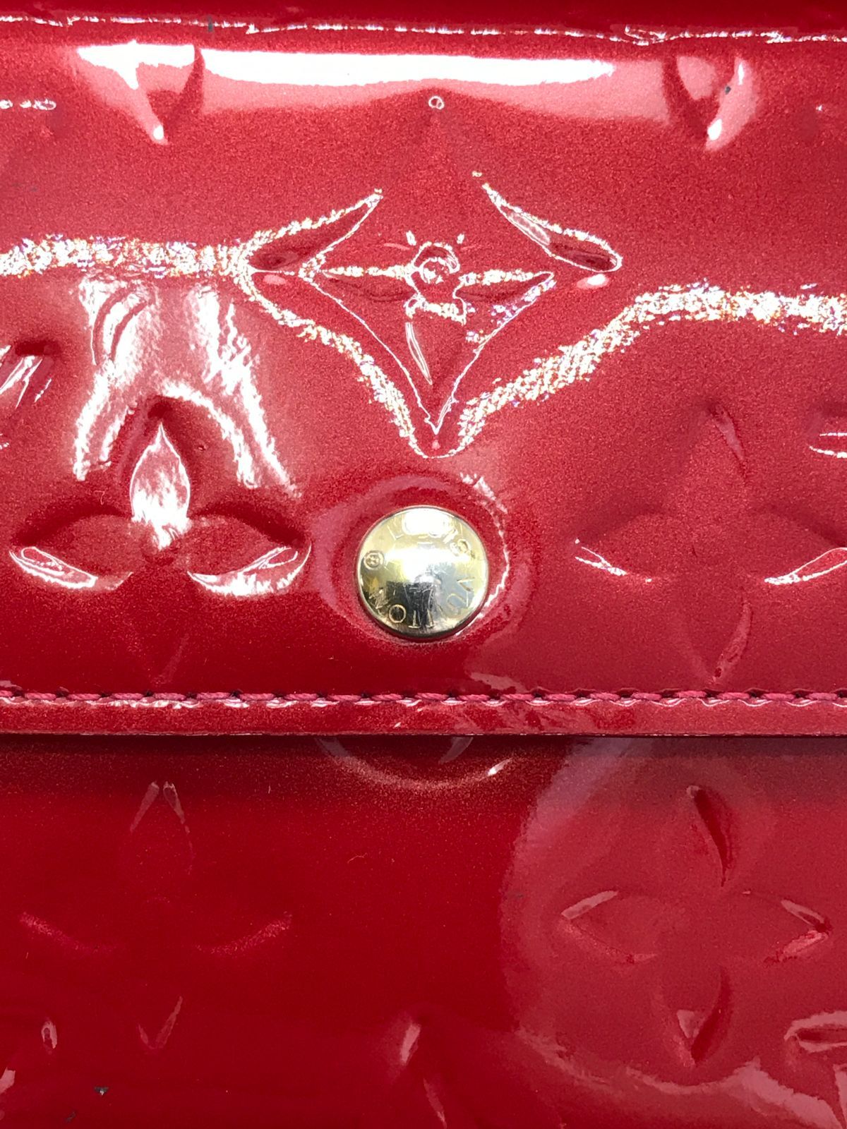 LOUIS VUITTON ルイヴィトン 長財布 ポルトフォイユサラ ヴェルニ