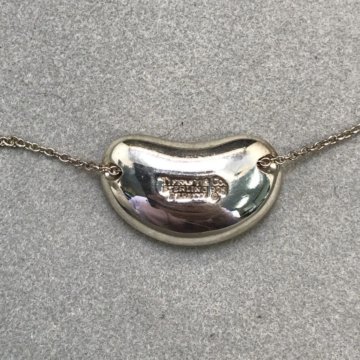 美品 TIFFANY ティファニー ネックレス エルサペレッティ ビーン