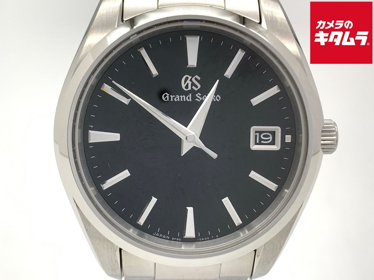 【中古】 【美品】 グランドセイコー クォーツ ブラック SBGP011/9F85-0AC0 ステンレススティール