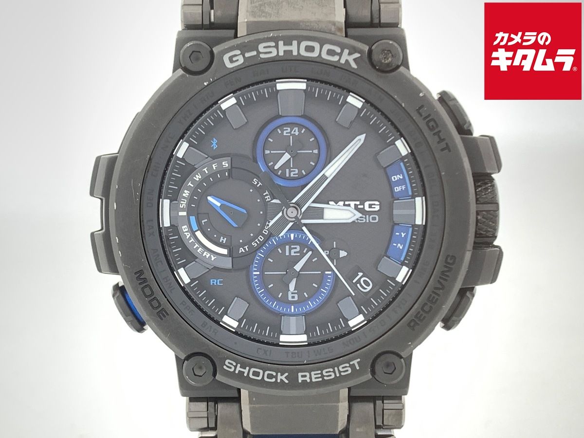 【中古】 【並品】 カシオ G-SHOCK MT-G ブラック MTG-B1000BD-1AJF ステンレススティール/樹脂