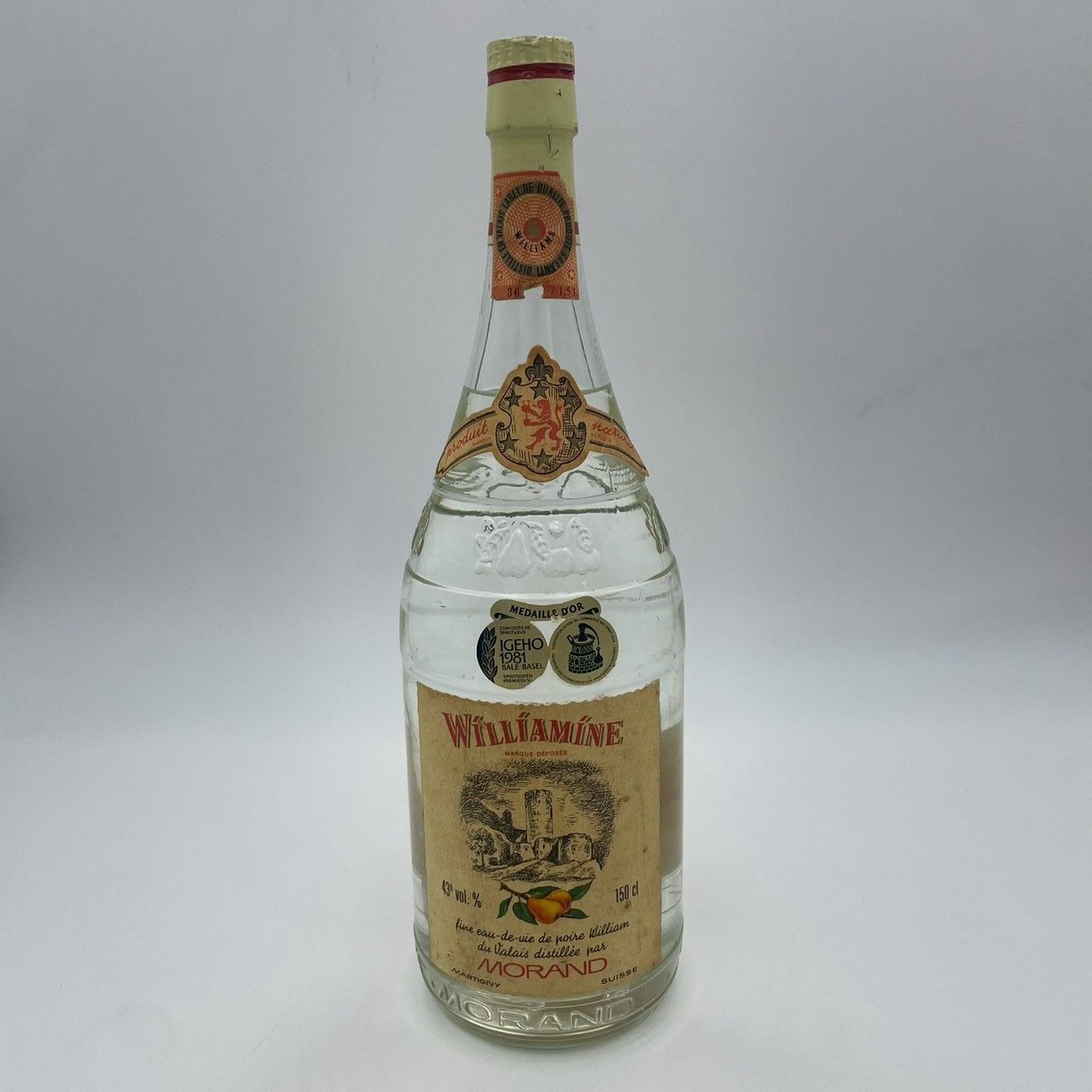 MORAND Williamine モーラン ウィリアミーヌ フルーツブランデー 洋梨 1.5L 43%