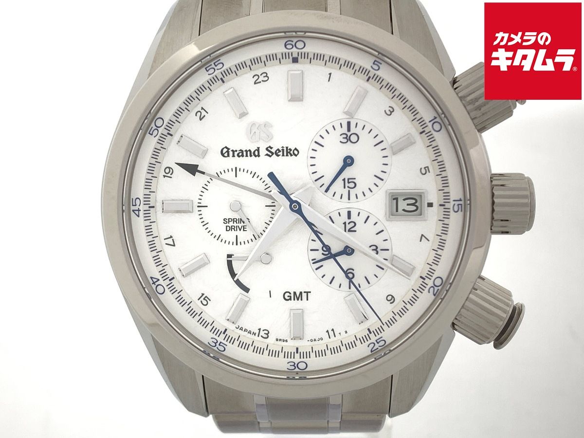 【中古】 【良品】 グランドセイコー スプリングドライブ シルバー SBGC247/9R96-0AP0 チタン