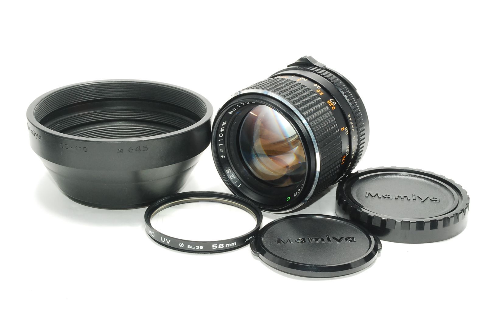 【外観美品】マミヤ MAMIYA-SEKOR C 110mm F2.8 r332