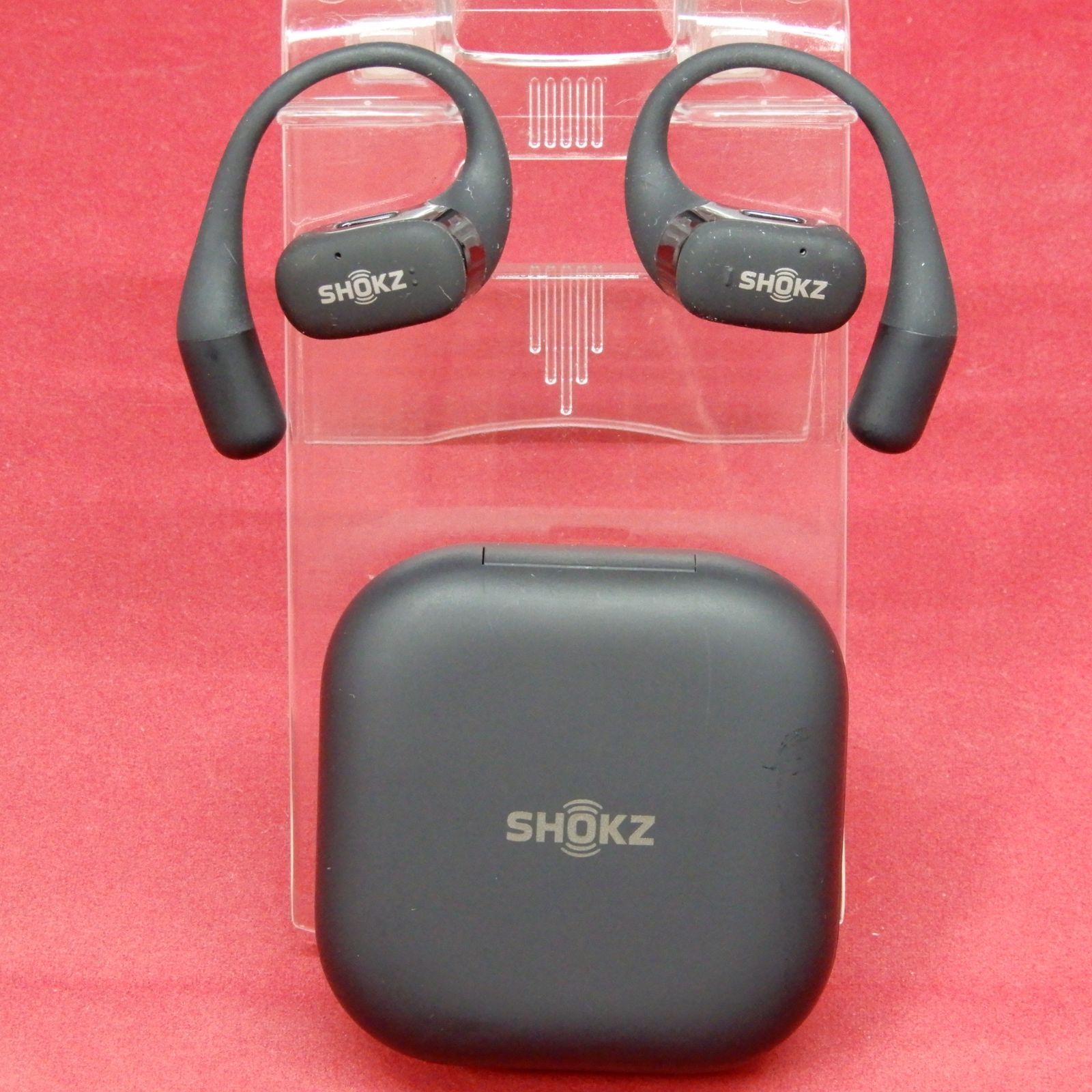 Shokz OpenFit T910 耳かけ式 完全ワイヤレス イヤホン ブラック