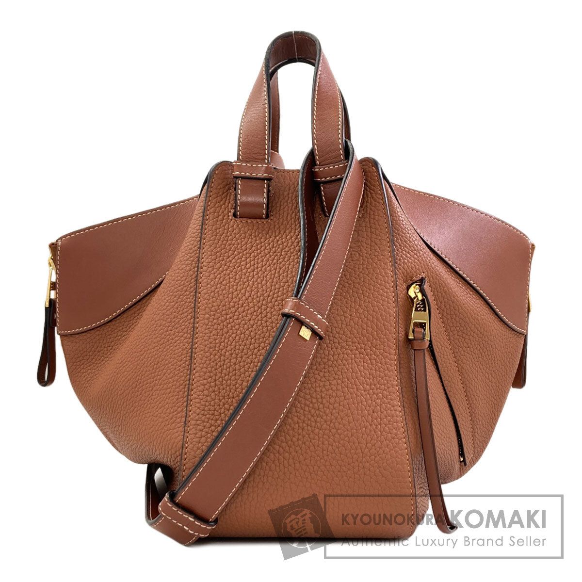 中古】新品同様 LOEWE ロエベ ハンモック スモール 2way ハンドバッグ 