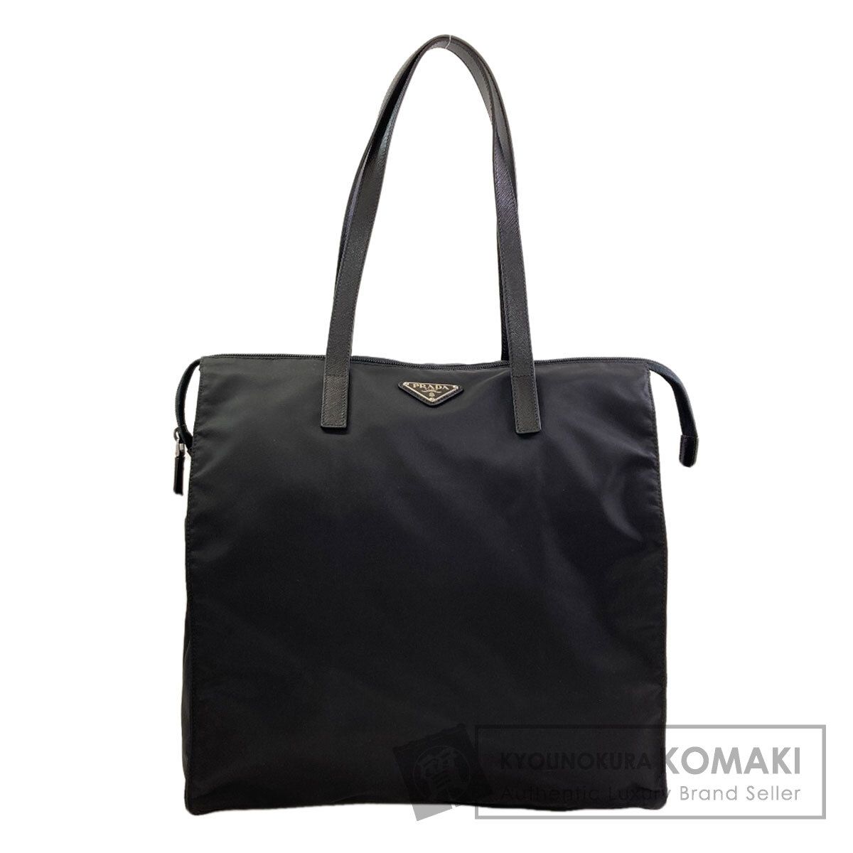 PRADA プラダ 1BG132 ロゴ金具 トートバッグ ナイロン レディース [中古] 63,525円