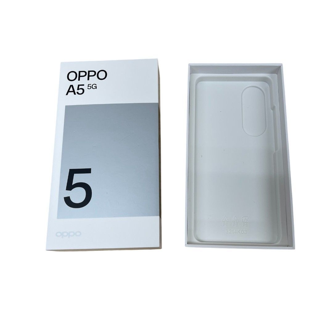 OPPO A5 5G OPG6 本体 グリーン 未使用に近い - メルカリ