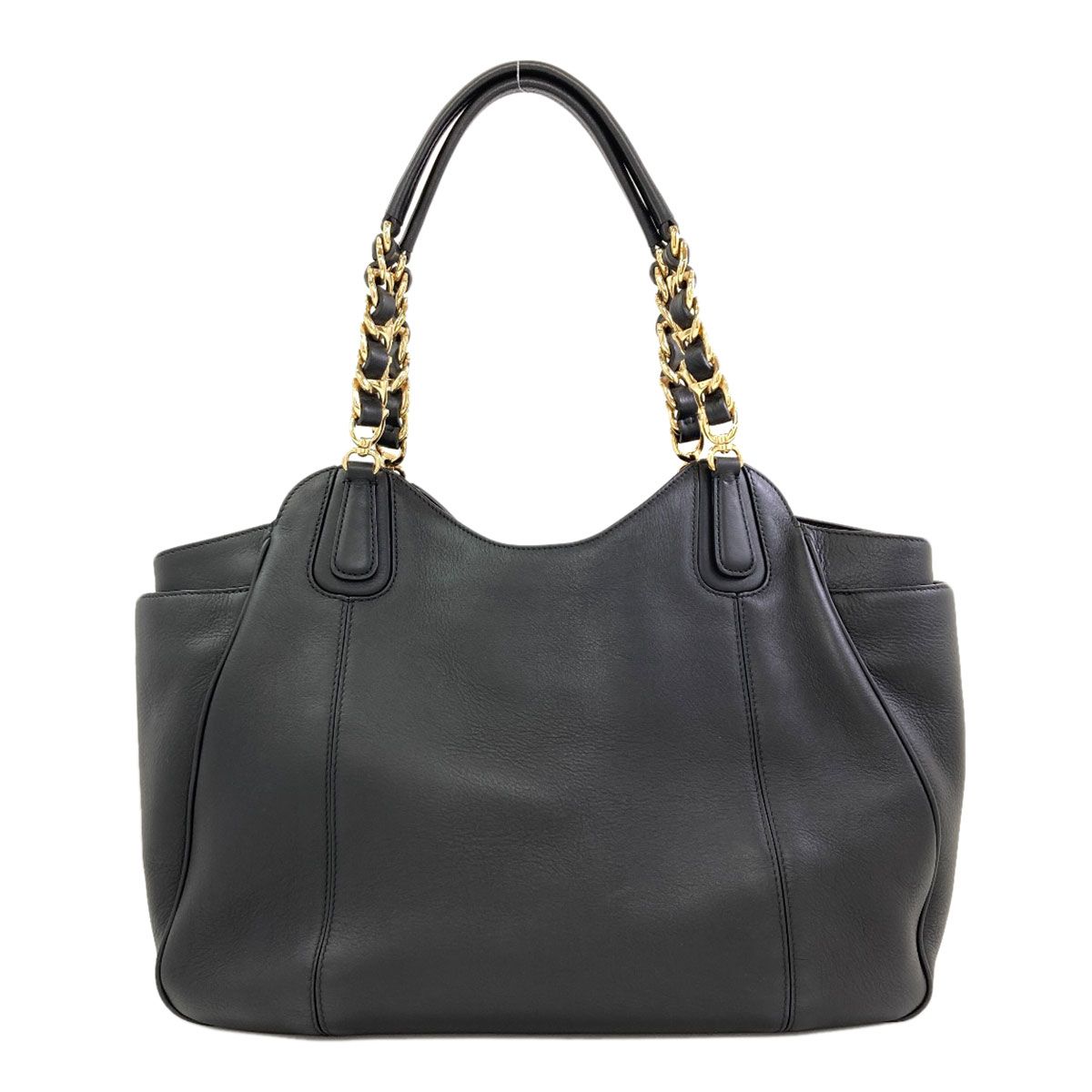 Salvatore Ferragamo サルヴァトーレフェラガモ メリンダ トートバッグ カーフ レディース [中古]
