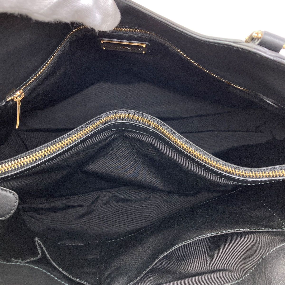 Salvatore Ferragamo サルヴァトーレフェラガモ メリンダ トートバッグ カーフ レディース [中古]
