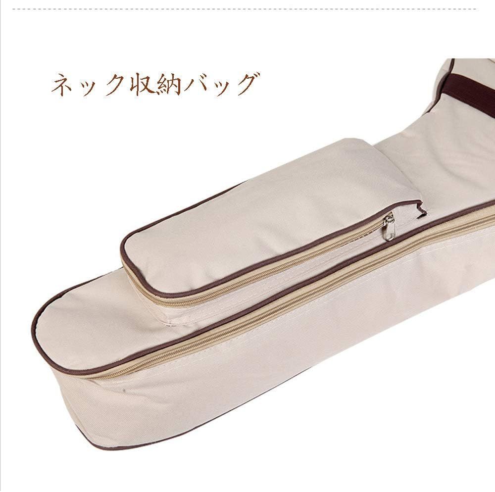 エレキギターケース軽量盗難防止ポケット付きエレキギターソフトケース