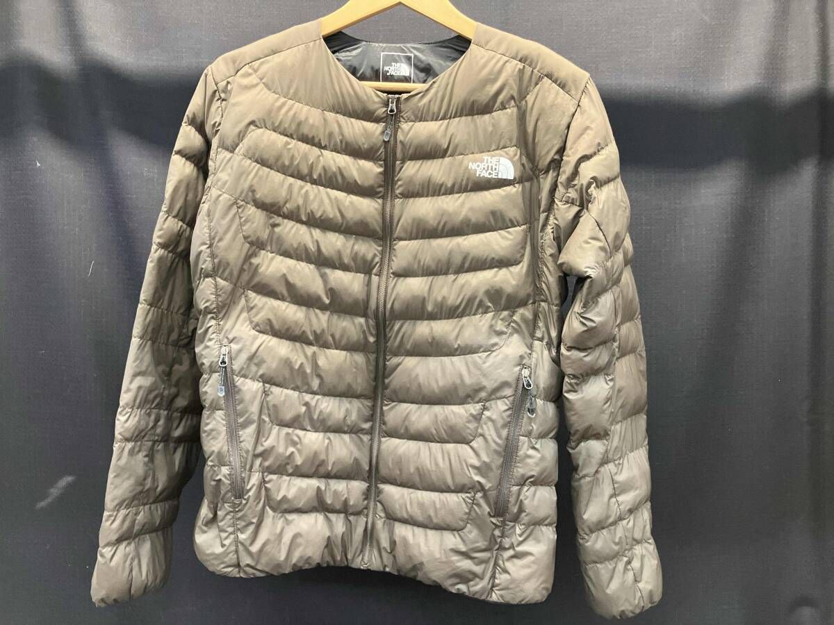 THE NORTH FACE ザ・ノース・フェイス Thunder Roundneck Jacket サンダーラウンド ダウンジャケット NYW82213 M ブラウン