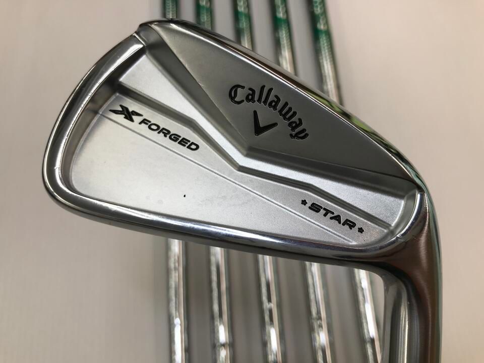 キャロウェイ　X FORGED STAR 2024　NSプロ950GH neo　Sフレックス　アイアンセット　中古【最短即日発送】