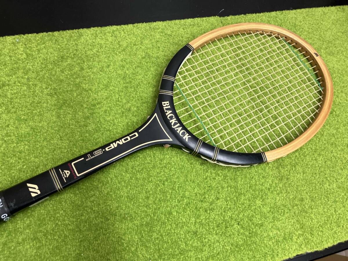 テニスラケット 硬式 MIZUNO BLACKJACK COMP ST ミズノ ブラック