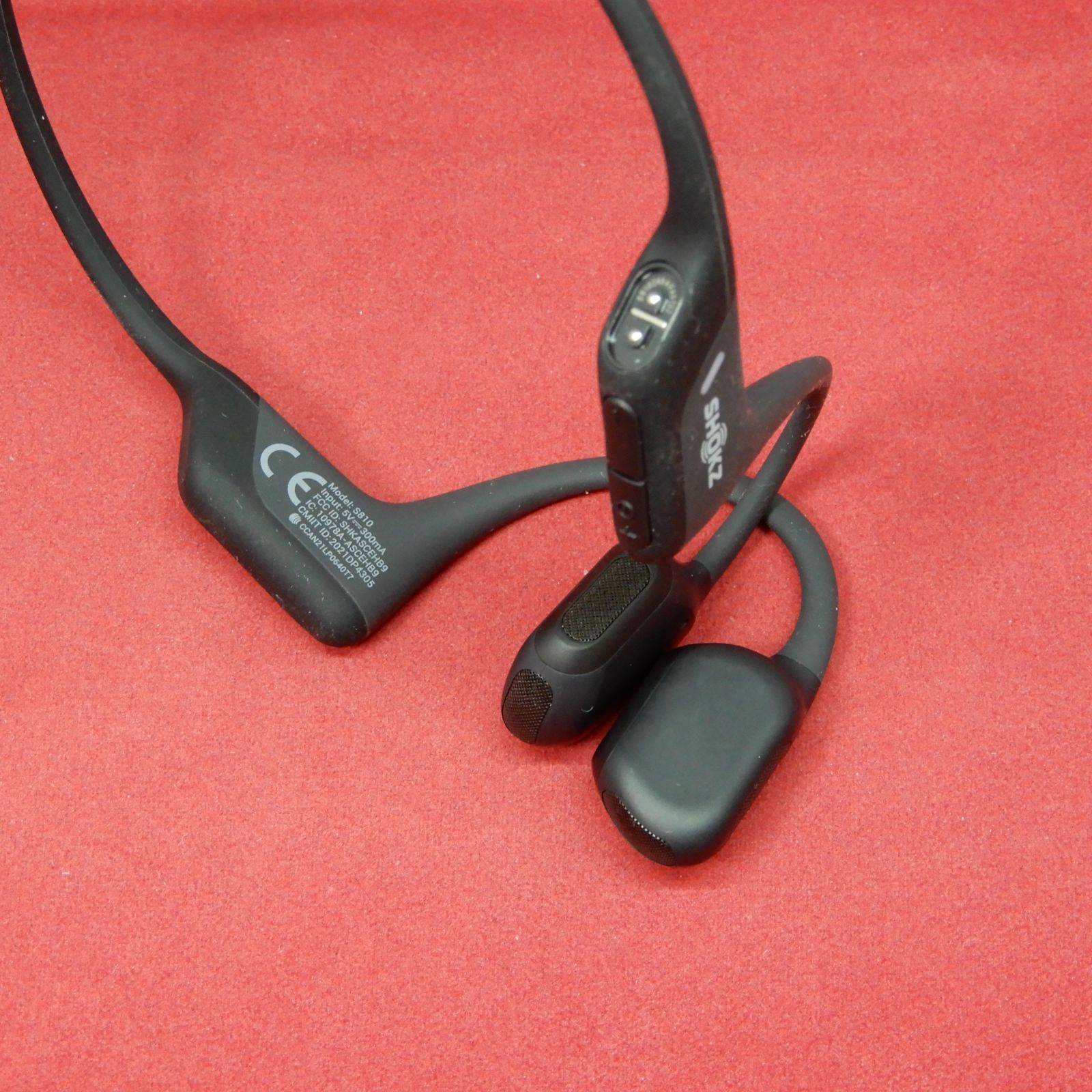 Shokz OpenRun Pro Black S810 骨伝導イヤホン SHOKZ OPENRUN PRO 骨