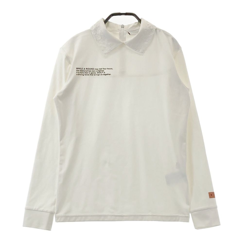サイズ：S TAYLOR MADE テーラーメイド ×UNITED ARROWS 襟付　長袖Tシャツ ホワイト系 [240101696232] ゴルフウェア レディース ストスト