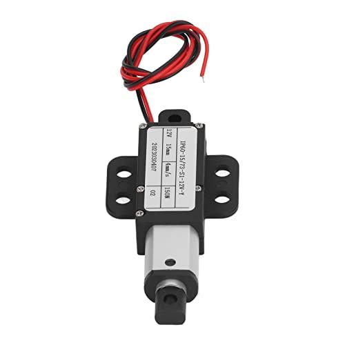 電気マイクロ リニア アクチュエーター、アルミニウム合金 15mm ストローク 12V 産業用ミニ モーション (ブラケット付)so 0fc12098