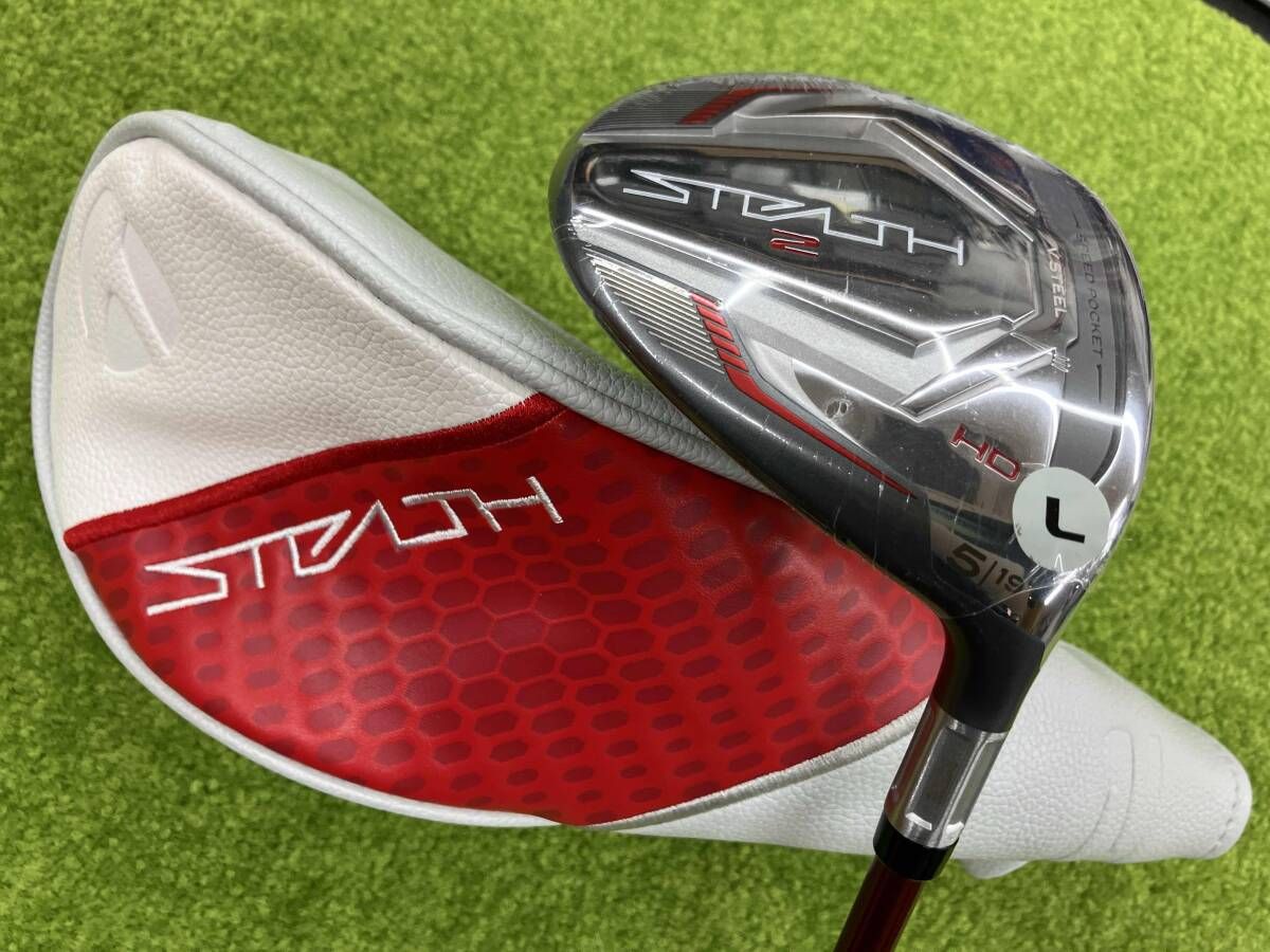 テーラーメイド TaylorMade レディースフェアウェイ STEALTH2 HD 5番 19度 TENSEI MITSUBISHI CHEMICAL フレックスL ヘッドカバー付き