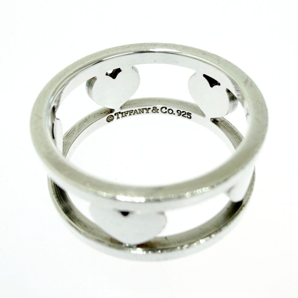 中古】【箱付き】 TIFFANY&Co. ティファニー シルバー ハートモチーフ