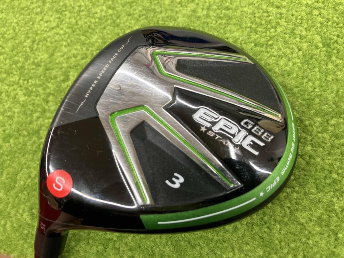 キャロウェイ Callaway フェアウェイ レフティ GBB EPIC STAR 3番 15度