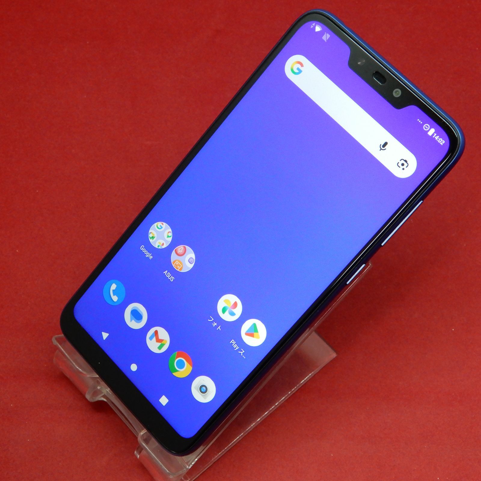ASUS ZenFone Max M2 ZB633KL 64GB SIMフリー スペースブルー 中古