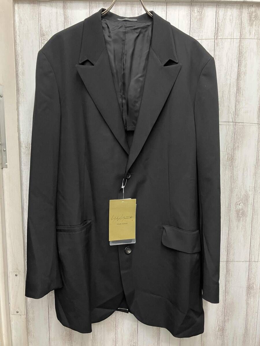 YOHJI YAMAMOTO POUR HOMME テーラードジャケット3B PEAKED JACKET