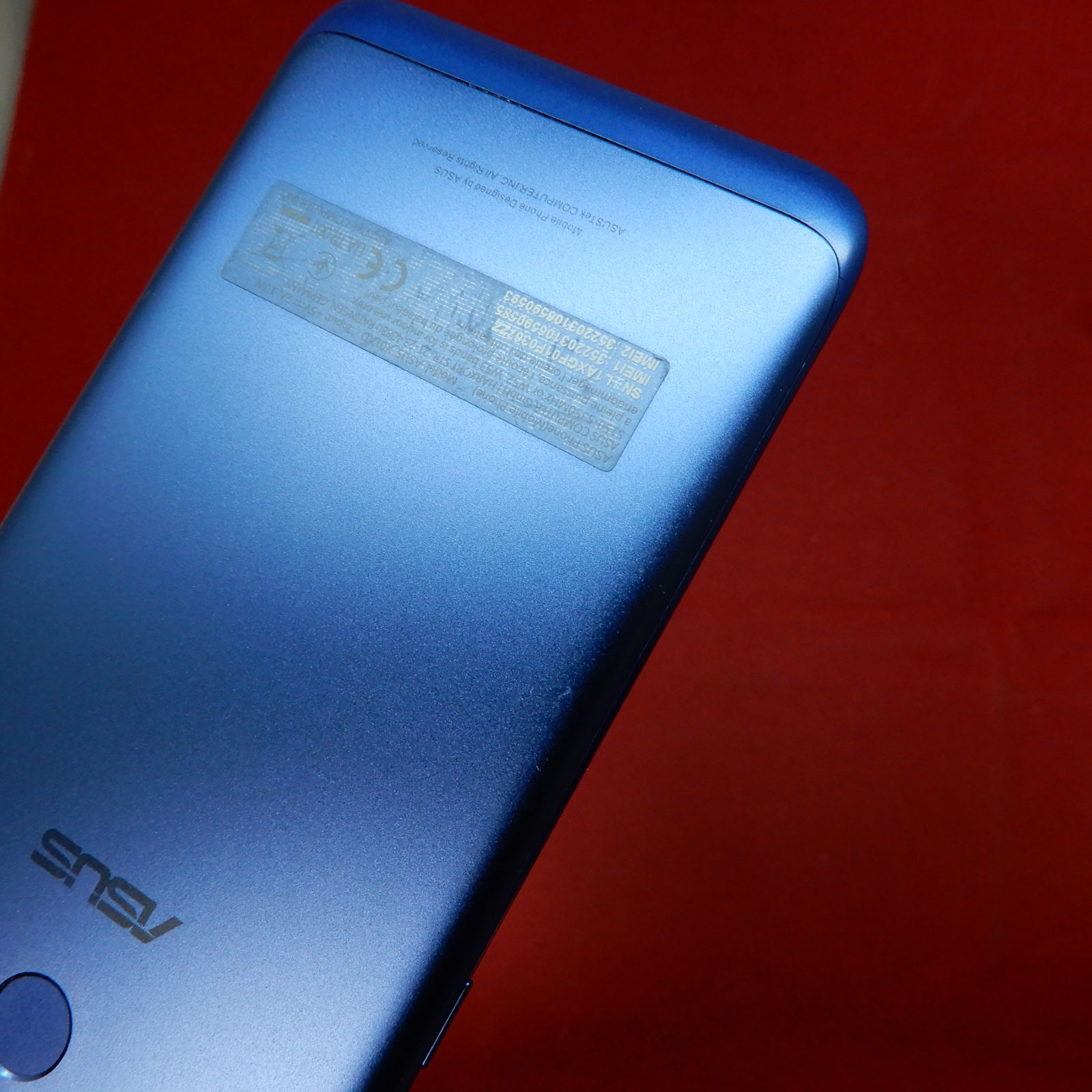 ASUS ZenFone Max M2 ZB633KL 64GB SIMフリー スペースブルー 中古