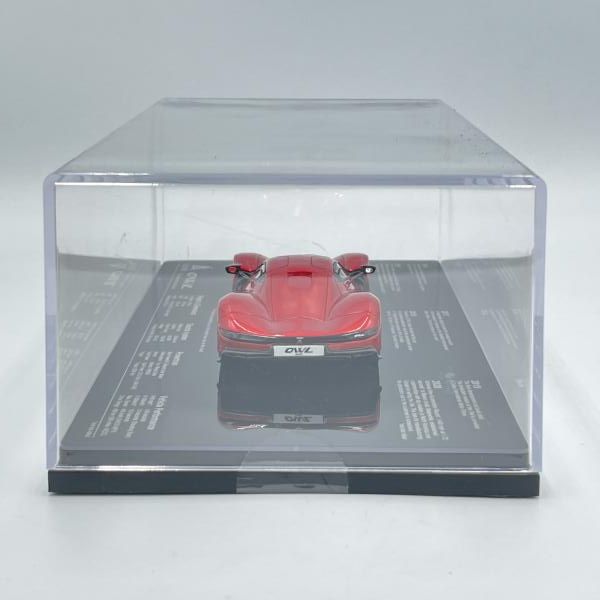中古】インターアライド 1/43 ASPARK OWL (2020) レッドメタリック[6]